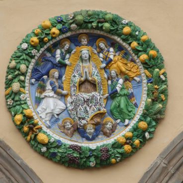 Photo of Giovanni della Robbia, The Assumption of the Virgin (1525–1529). Glazed terracotta.