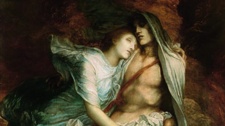 Painting of two angels