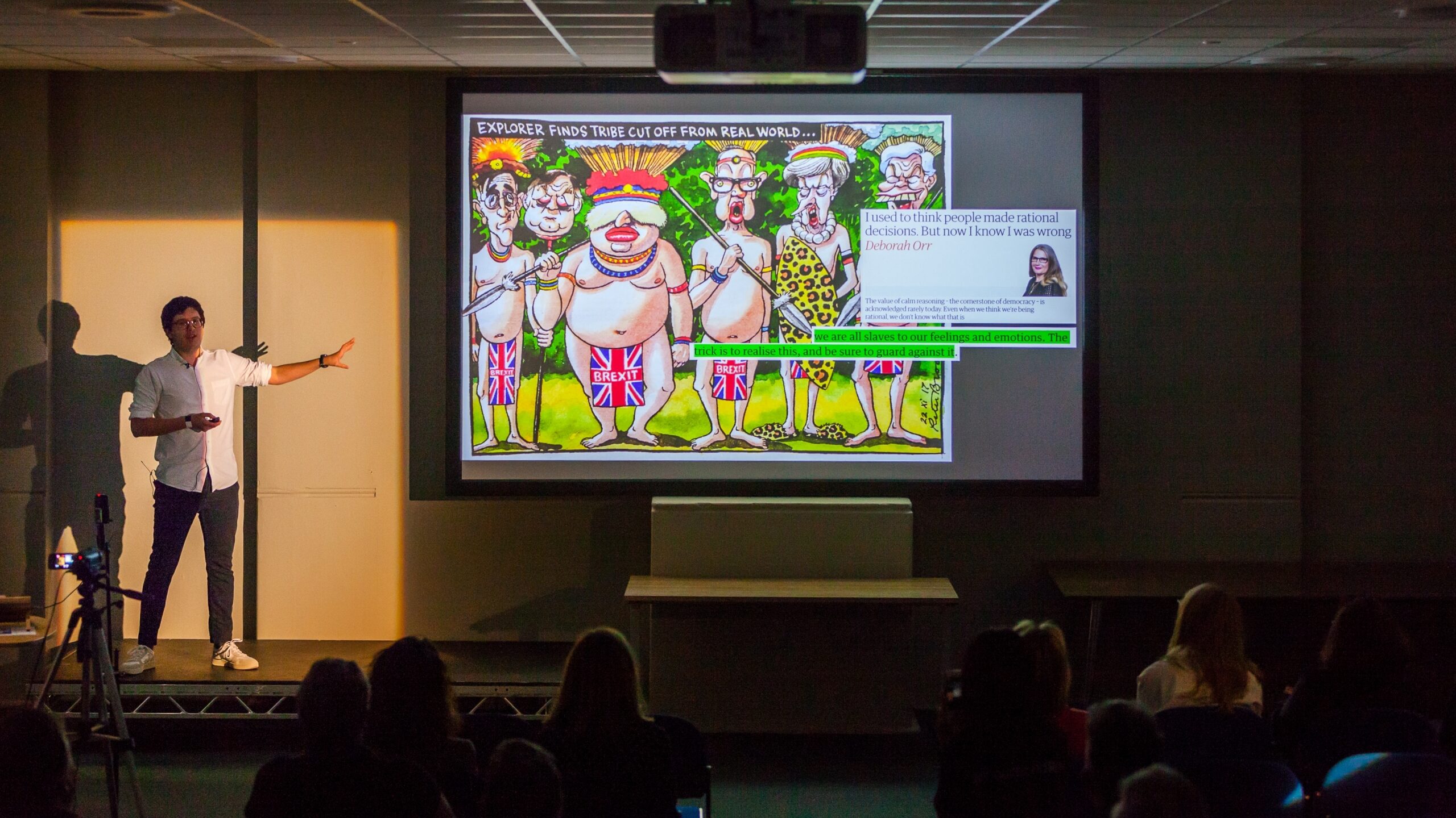 lecture in progress