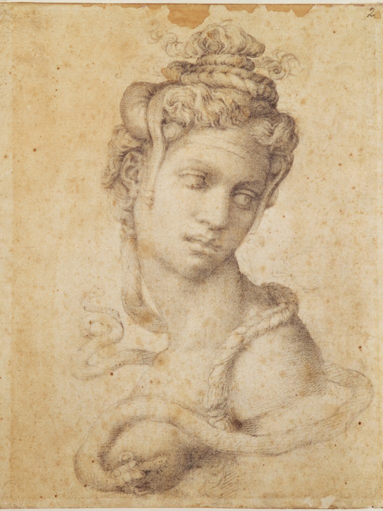 one of Michelangelo's Divine Heads