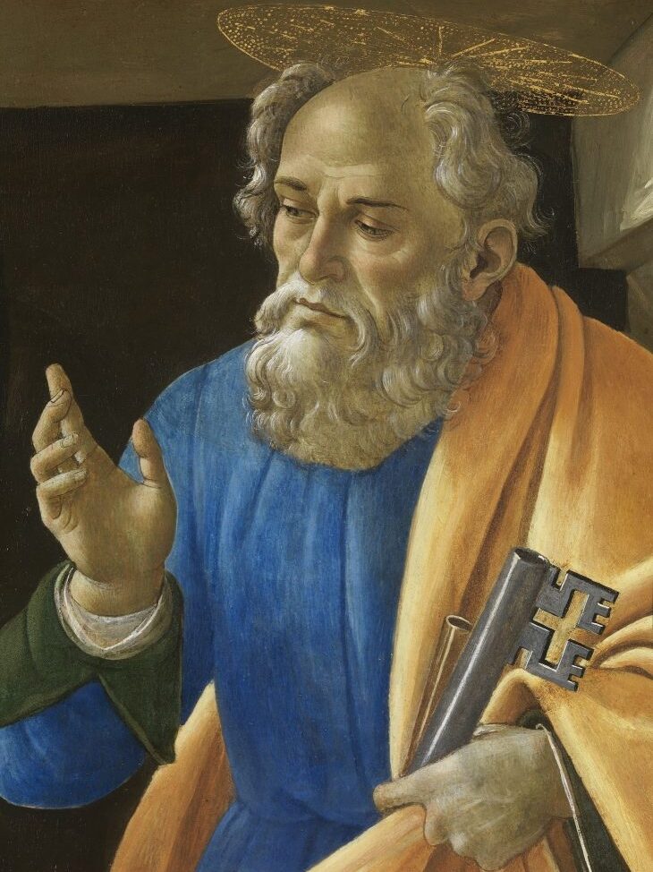 Detail of Sandro Botticelli, 'The Lamentation', ca. 1495, Munich, Alte Pinakothek © Bayerische Staatsgemäldesammlungen / Sibylle Forster