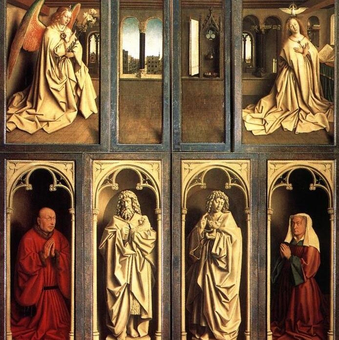Detail of The Ghent altarpiece