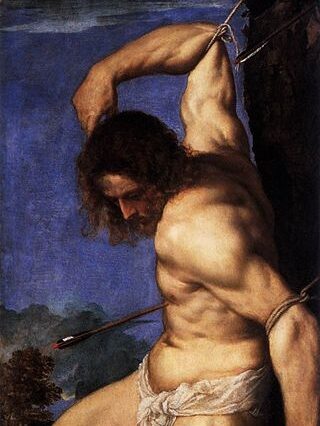 painting of a nude male