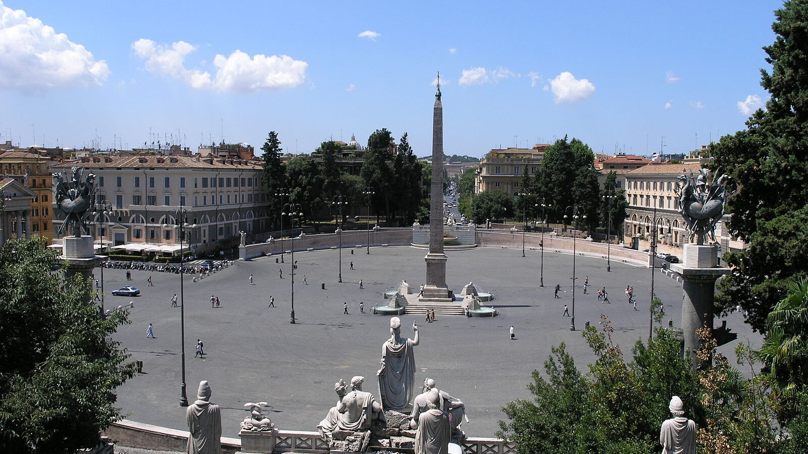 Piazza del Popolo (Roma, Italy)