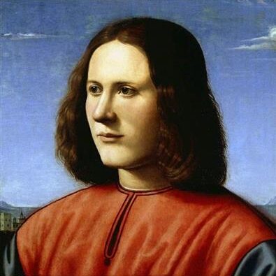 Painting of a Young Man by Piero di Cosimo