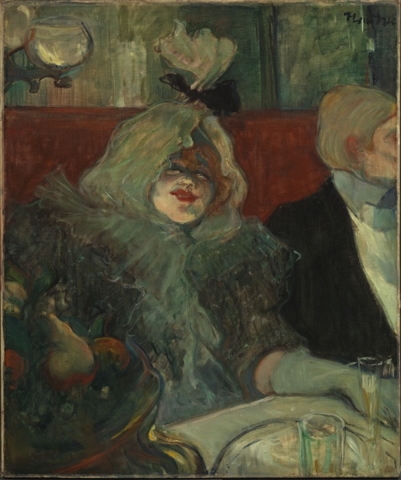 Henri de Toulouse-Lautrec (1864 - 1901), In a Private Dining Room (At the Rat Mort),